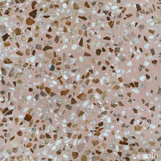 Terrazzo ID-30 Hồng-Nâu